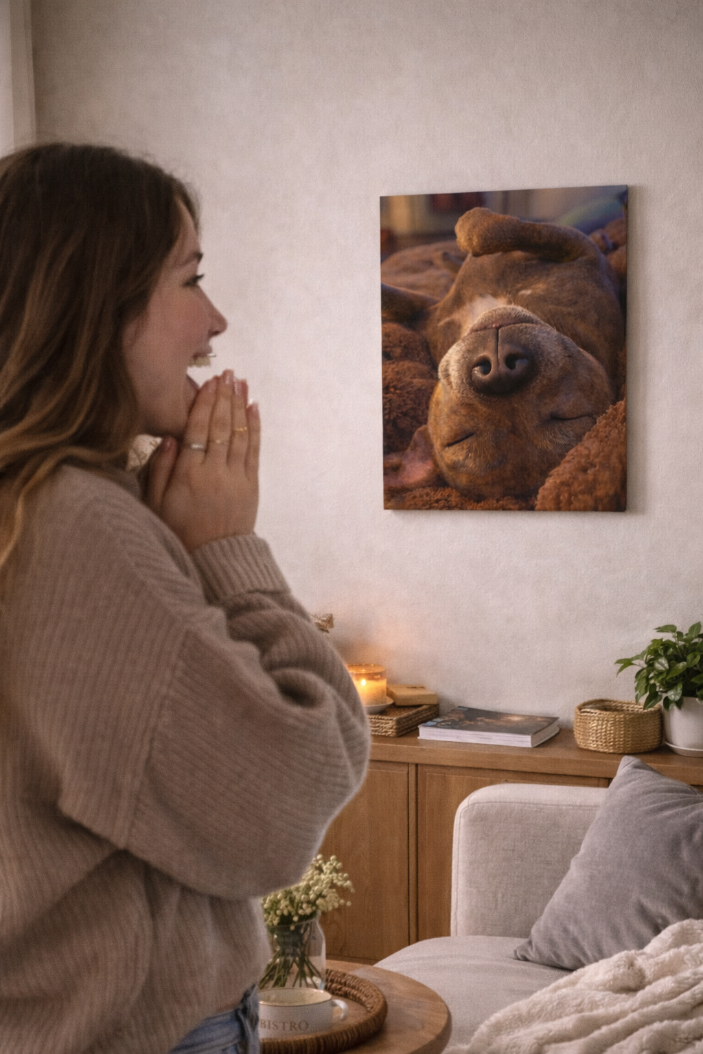 Toile personnalisée